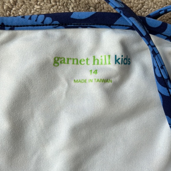 Garnet Hill swim top 14 - Picture 3 of 5
